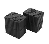 NICCOO Car Jack Pad Universal Ramp Jacking Rubber Blocks Anti-Slip Scissor Car Lift Pad 160x120x80 mm