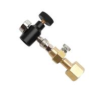 NICCOO CO2 Cylinder Refill Adapter CGA320/W21.8 Connection Fit for Carbonator Cylinder Tank