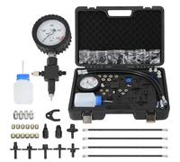 NICCOO Common Rail Diesel High Pressure Tester Kit 2000bar Pressure Testing Gauge Pressure Diagnostic Tool with Injector Pipe Blanks