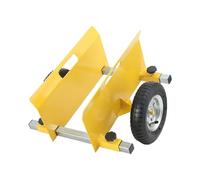 NICCOO Heavy Duty Panel Dolly Drywall Mover Door Dolly Adjustable Clamp Panel Cart 440 LBS Load Capacity with 8 inch Pneumatic Wheels