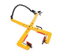 NICCOO Stone Lifting Clamps 500KG Vertical Lifting Clamps Yellow Stone Panel Carrying Tool with G80 Chain