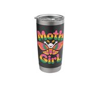 Nice Aesthetic Vibrant Super Fantastic Lepidoptera Bold Moth Stainless Steel Insulated Tumbler