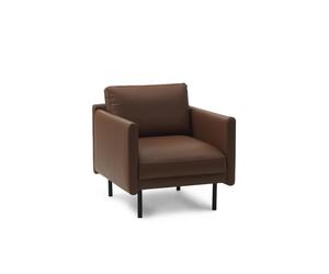 Nice Armchair Omaha Cognac Leather
