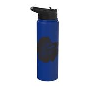 Nice Betta Exotic Pet Fish Japanese Fighting Fish Aquarium Stainless Steel Insulated Water Bottle
