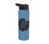 Nice Betta Exotic Pet Fish Japanese Fighting Fish Aquarium Stainless Steel Insulated Water Bottle