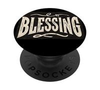Nice Blessing Saying Costume for Man and Woman PopSockets Adhesive PopGrip