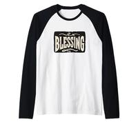 Nice Blessing Saying Costume for Man and Woman Raglan Baseball Tee