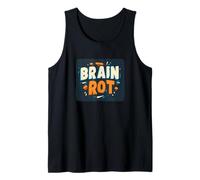 Nice Brain Rot Speech Logo Tank Top