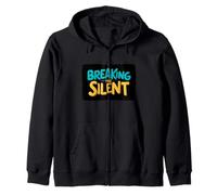 Nice Breaking the Silent Costume for Boys and Girls Zip Hoodie