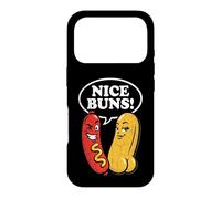 Nice Buns! - Funny Hot Dog Lover Food Glizzy Meme Hot Dogs Case for iPhone 17 Pro