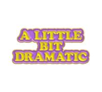 Nice But Psycho Enamel Pin No More Drama - Is It Friday Still Stu?" Brooch For Collar Fun Quotes, Normal, Non-precious metal