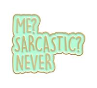 Nice But Psycho Enamel Pin No More Drama - Is It Friday? Still Stu?" Brooches For Collar, Normal, Non-precious metal