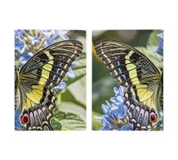 Nice Butterfly Passport Holder for Travel PU Leather Passport Wallet Cover Organize Your Passports & Cards