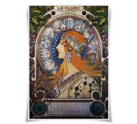 Nice Captain Alphonse Mucha`s Painting Poster Cloth Print A3 Size Wall Art Home Decor (#12)