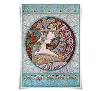 Nice Captain Alphonse Mucha`s Painting Poster Cloth Print A3 Size Wall Art Home Decor (#15)