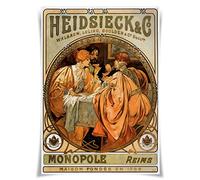 Nice Captain Alphonse Mucha`s Painting Poster Cloth Print A3 Size Wall Art Home Decor (#21)