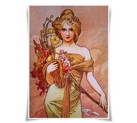 Nice Captain Alphonse Mucha`s Painting Poster Cloth Print A3 Size Wall Art Home Decor (#5)