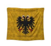 Nice Captain Ancient Empire Banner Tapestry Wall Hanging Vintage Empire Flag Poster Art Home Decor (Holy Roman Empire)