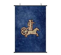 Nice Captain Ancient Roman Period Cultural Symbol Scroll Poster Empire Banner Wall Art Home Decor 75x50cm (Iceni)