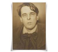 Nice Captain Greatest Poets Portrait Poster A3 Print Fabric Material Prints Fine Art Decor (W.B. Yeats)