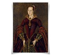 Nice Captain Portraits of Kings of England Poster Fabric Prints A3 Size Wall Art Home Decor (#22 Lady Jane Grey)