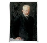 Nice Captain Portraits of Top 10 Musicians A3 Poster World Famous Musicians Print Home Decor (Pyotr Ilyich Tchaikovsky)