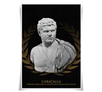 Nice Captain Roman Emperor Portrait Poster Ancient Rome Imperator Bust A3 Prints Wall Art Decor (22 Caracalla)