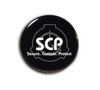 Nice Captain SCP Foundation Pin Backs SCP Pin Button Tinplate 58mm/2.2" (#3)