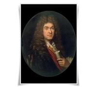 Nice Captain Top 100 Classical Composers Portrait Poster Musician A3 Prints Wall Art Decor (57 Jean-Baptiste Lully)