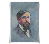 Nice Captain Top 50 Classical Composers Portrait Poster Musician A3 Prints Wall Art Decor (08 C. Debussy)