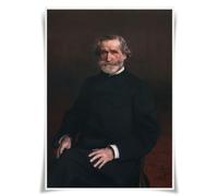 Nice Captain Top 50 Classical Composers Portrait Poster Musician A3 Prints Wall Art Decor (13 G. Verdi)