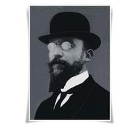 Nice Captain Top 50 Classical Composers Portrait Poster Musician A3 Prints Wall Art Decor (44 Erik Satie)