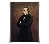 Nice Captain Top Prime Minister in Europe History Portrait Poster Prints A3 Size Wall Art Home Decor (Benjamin Disraeli)