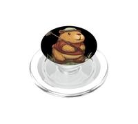 Nice Capybara Animal Costume for Golf Tools Lovers PopSockets PopGrip for MagSafe