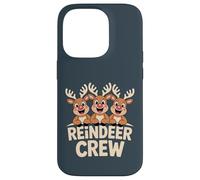Nice Caribou Whimsical Super Modern Vibrant Vintage Reindeer Case for iPhone 14 Pro