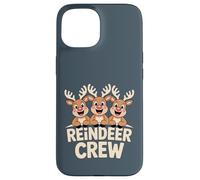 Nice Caribou Whimsical Super Modern Vibrant Vintage Reindeer Case for iPhone 15