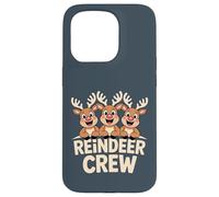 Nice Caribou Whimsical Super Modern Vibrant Vintage Reindeer Case for iPhone 15 Pro