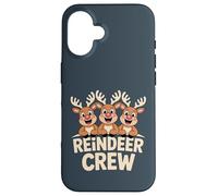 Nice Caribou Whimsical Super Modern Vibrant Vintage Reindeer Case for iPhone 16