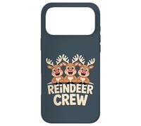 Nice Caribou Whimsical Super Modern Vibrant Vintage Reindeer Case for iPhone 17 Pro Max