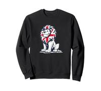 Nice Cartoon Lion for United Kingdom Lovers Sweatshirt