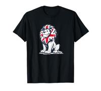 Nice Cartoon Lion for United Kingdom Lovers T-Shirt