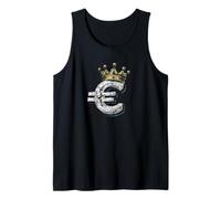 Nice Cash King Costume for Euro and Dollar Lovers Tank Top