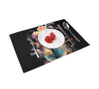 Nice Cello Patterned Placemats Set of 4 (12 * 18 inches) - High-Value Home Table mats