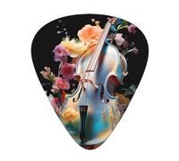 Nice cello Printed guitar picks - three thicknesses: thin, medium and thick, suitable for electric guitar, bass and ukulele.