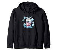 Nice Cold Cheer Look Zip Hoodie