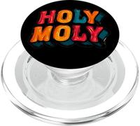 Nice Colorful Holy Moly Emblem Costume PopSockets PopGrip for MagSafe