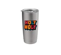 Nice Colorful Holy Moly Emblem Costume Stainless Steel Insulated Tumbler