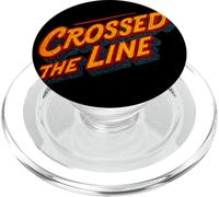 Nice Crossed the Line Speech Emblem PopSockets PopGrip for MagSafe