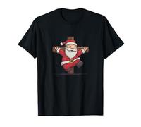 Nice Crucified Santa Claus Look for Festive Jesus Lovers T-Shirt