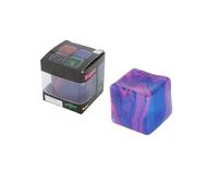 Nice Cube Nee Doh, Ice Cube Stress Relief Fidget Toys, Squishy Color Doh Cube Squeeze Toys for Kids Adults, Sensory Hand Exercise Stress Balls for Autism Anxiety Relief, 1PCS